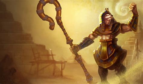 Pharaoh Nasus Skin (Original) - League of Legends Wallpapers