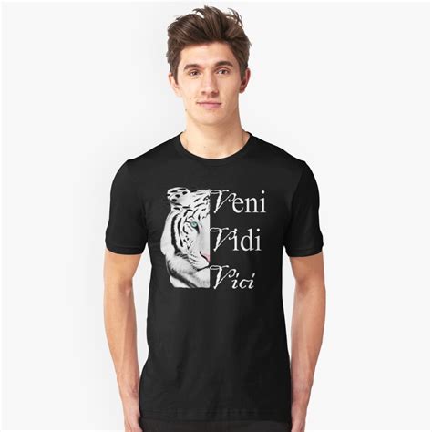 "veni vidi vici- Art + Products Design " T-shirt by haya1812 | Redbubble