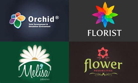 50 Creative Flower Logo design Inspiration - Part 21