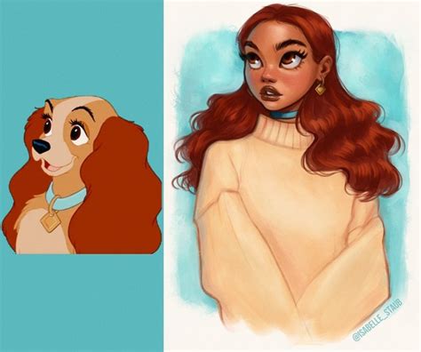 Artists imagined famous disney characters as humans and the results are mind blowing – Artofit