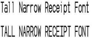 Fake Receipt Fonts | Barcodes for Fake Receipts | Free Phony Receipt Templates