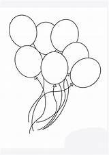 Coloring Pages  Printable Balloon Sheet For Kids sketch template