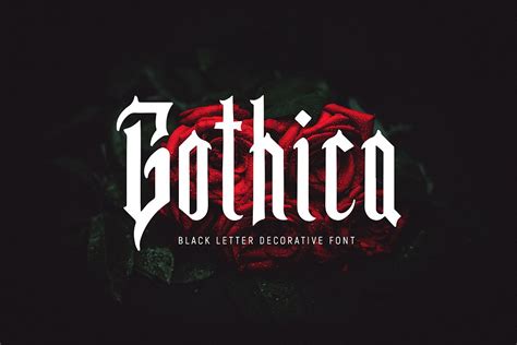 Gothica - Gothic Font (524868) | Halloween | Font Bundles