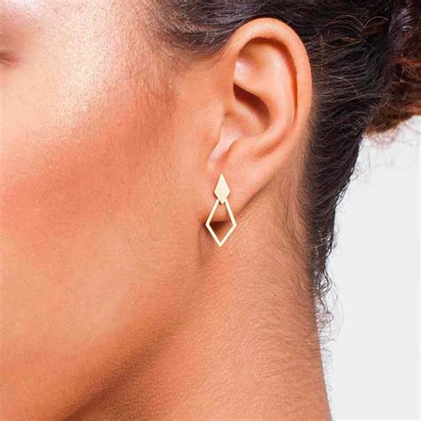 Browse Ruit Detachable Drop Earrings Gold and more from Dutch Basics at ...