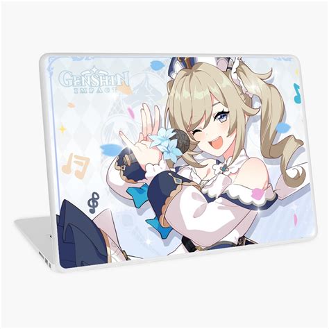 "Genshin Impact - Barbara Birthday Official Artwork" Laptop Skin by ...