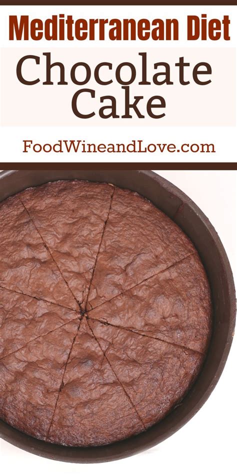 Mediterranean Diet Chocolate Cake! | Chocolate diet, Mediterranean diet recipes, Mediterranean ...