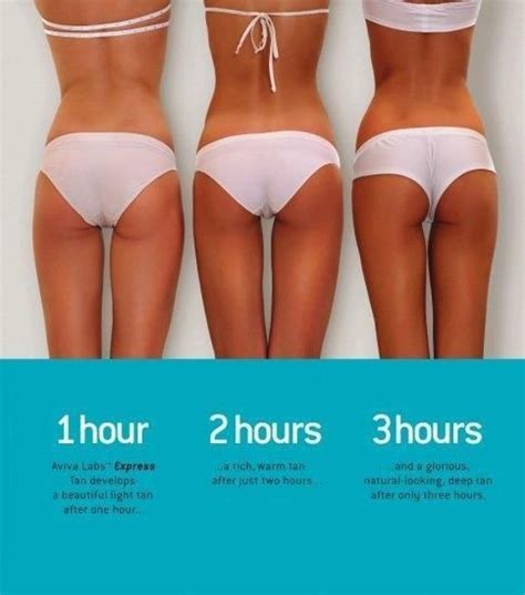 30 minute, 60, minute & 90 minutes to the perfect tan | Organic spray tan, Sunburn relief ...