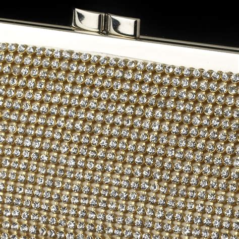 Cosmo Rhinestone Clutch Evening Bag - Elegant Bridal Hair Accessories