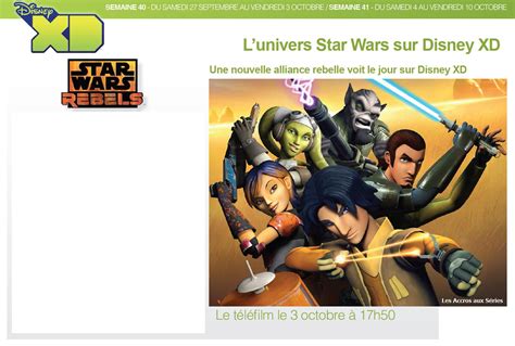 Lancement de Star Wars Rebels le 19 octobre sur Disney XD