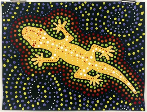Art with Miss Graham | Aboriginal dot painting, Aboriginal dot art ...