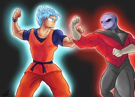 Goku Vs Jiren by MANABENDRA97 on DeviantArt