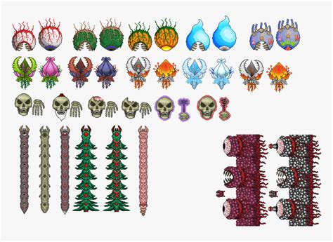 Terraria Slime Sprite Sheet, HD Png Download - kindpng