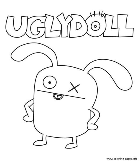 Ugly Dolls 2 Coloring page Printable