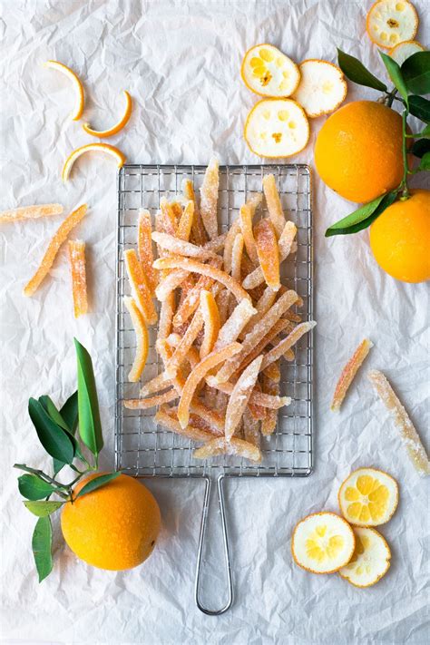 An easy recipe for candying orange peel, with step-by-step photos. Use them in your favorite ...