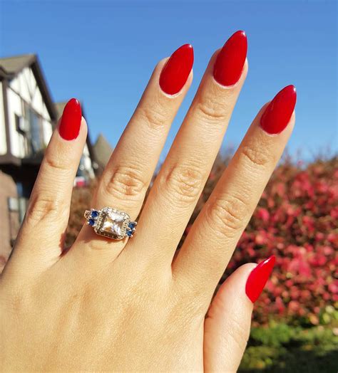 Pictures Of Red Nails, 21+ Red Nail Art Designs, Ideas | Design Trends ...