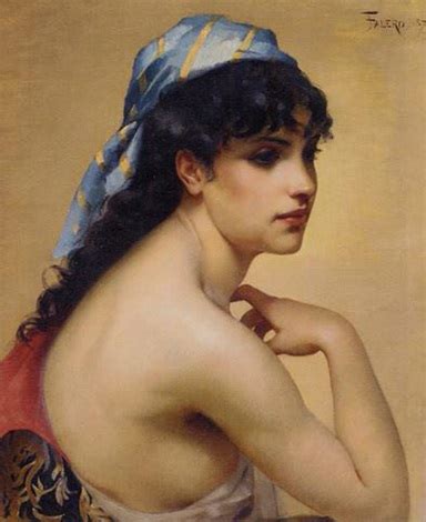 A Spanish beauty by Luis Ricardo Falero on artnet