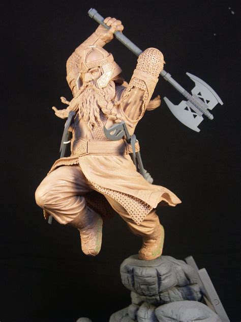 Gimli Raw by TKMillerSculpt on DeviantArt | Herr der ringe, Herrin