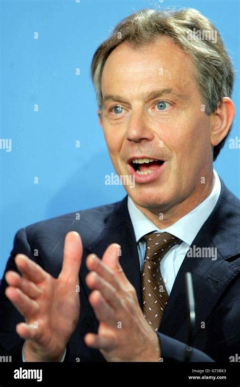 Prime Minister Tony Blair Stock Photo - Alamy