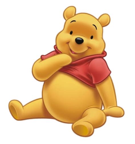 Winnie the Pooh Sitting transparent PNG - StickPNG