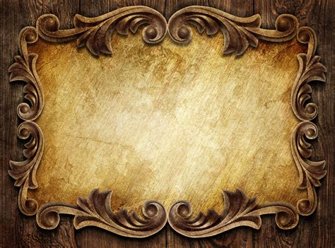 Wood Frame Background, Frame, Continental, Skin Background Image And ...