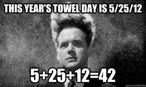 Happy Towel Day 2012