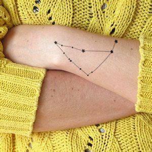Capricorn Temporary Tattoo set of 2 - Etsy | Constellation tattoos, Capricorn tattoo, Capricorn ...