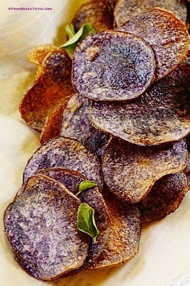 Homemade Purple Potato Chips | Recipe | Purple potatoes, Purple potato ...