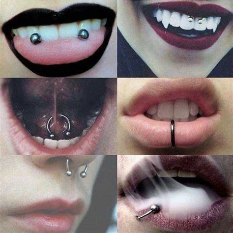 Pin by Φωτεινή on Piercings in 2020 | Mouth piercings, Earings ...