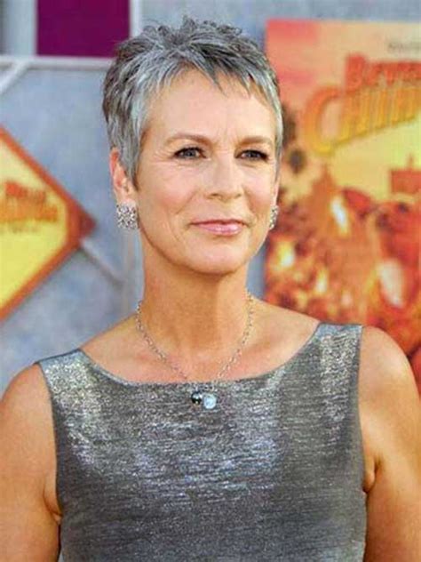 Short Haircuts Gray Hair / 25 Grey Short Hairstyles for Women / Similar to a men's shave, it is ...