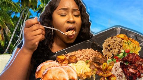 I ATE ONLY CARIBBEAN FOOD FOR 24 HOURS CHALLENGE! - YouTube