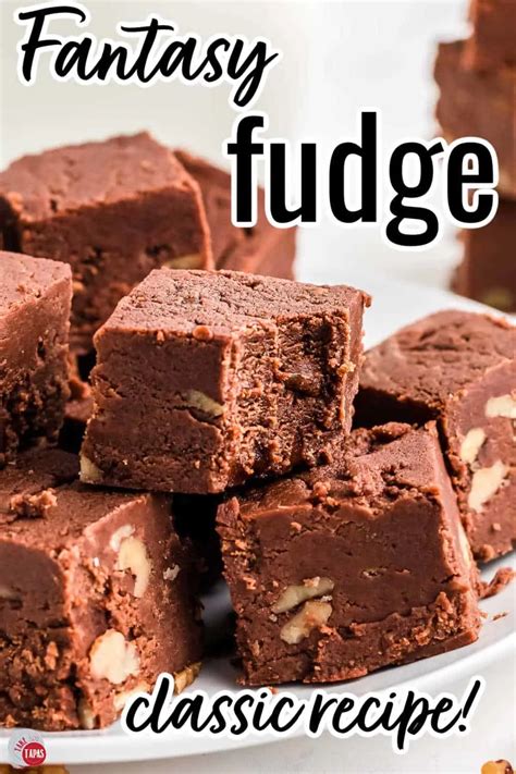 Easy Fantasy Fudge Recipe (Original) - Take Two Tapas