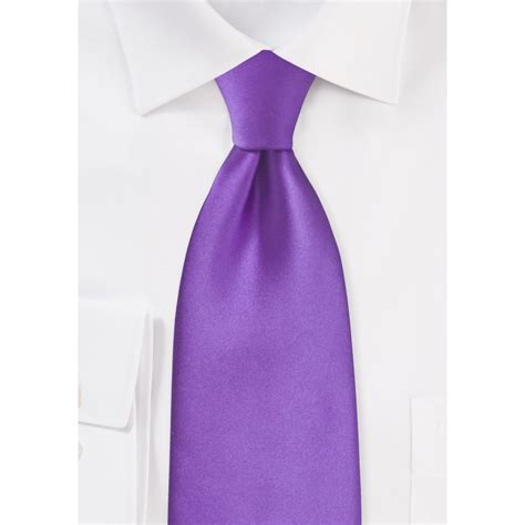 Solid Bright Purple Necktie - Ties-Necktie.com