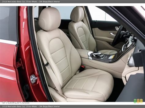 Silk Beige/Black Interior Photo for the 2019 Mercedes-Benz GLC 350e ...