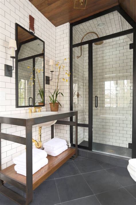 Stylish Ways To Modernize A Subway Tile Shower