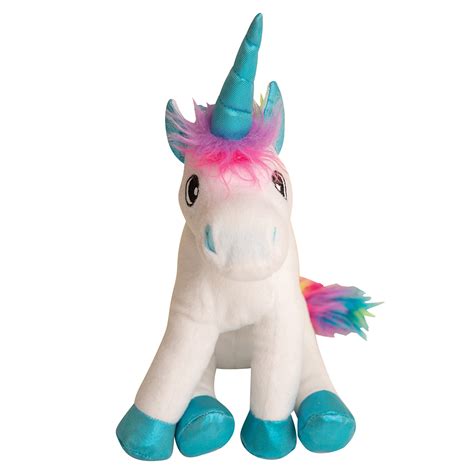 Rainbow the Unicorn - 13" Plush Toy (Assorted Colors)