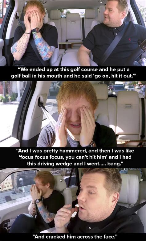 Ed Sheeran's "Carpool Karaoke" Has Arrived And It Is Pretty Ridiculous