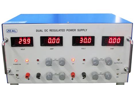 Dual DC Regulated Power Supply, Dual DC Regulated Power Supplies