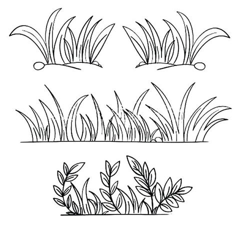 Realistic Grass Drawing at GetDrawings | Free download