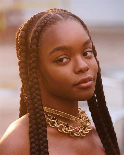 Marsai Martin Fronts Make Up For Ever's Latest Campaign in 2022 | Black hair inspiration ...