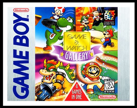 GameBoy – Game & Watch Gallery - Retro Game Cases 🕹️