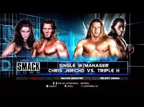 Y2J Chris Jericho vs Triple H - WWE 13 - YouTube