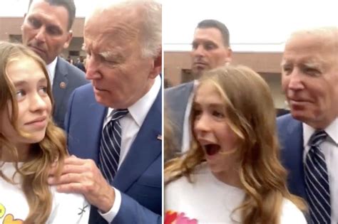 Joe Biden tells young girl: 'No serious guys until you're 30'