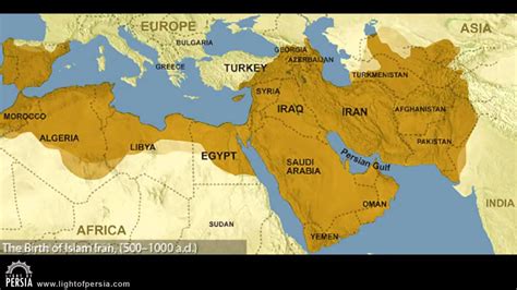 Persia On A Map