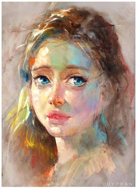 Pastel portrait 2 by bloodyman88 | Pastel portraits, Portrait painting ...