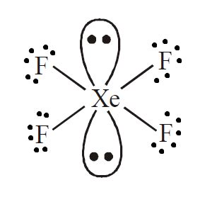 The correct geometry and hybridization of \\[{\\text{Xe}}{{\\text{F ...