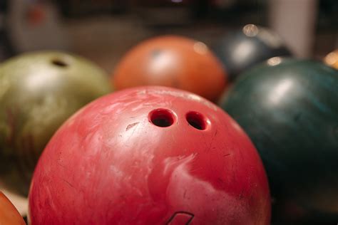 Holes in a Bowling Ball · Free Stock Photo