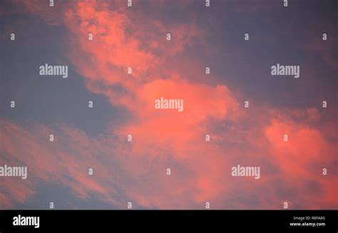 sunset sky at summer Stock Photo - Alamy