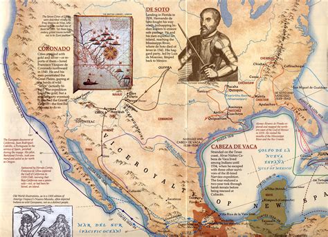 A Journey Through Time: Exploring The Spanish Influence On Mexico’s Map - Texas Travel Map ...