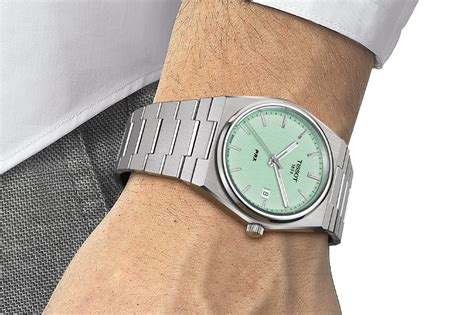 Tissot PRX Goes Mint Green in Fun New Colourway - Oracle Time