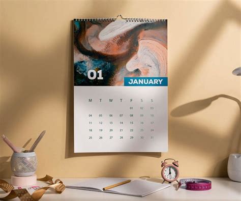 Monthly Wall Calendar Printing in Los Angeles | AxiomPrint
